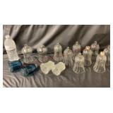 Assorted Glass Peg Candle Cups - 7 Sets of 2
