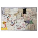 Vintage Pillow Tops, Dresser Scarves & More!!!