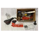 Garage Assortment - Air Hose, Bicycle Seat & More