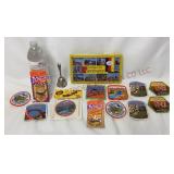 Embroidered State Patches, Bell & Germany Tin