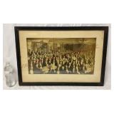 1911 Printing & Allied Trades Banquet Framed Photo