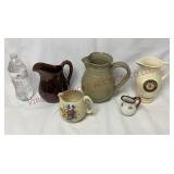 Pitchers - Pottery, Scotch Whiskey & More!!!