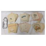 Vintage Embossed Greeting Cards - See Desc