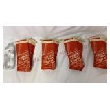 Vintage Golden Rod Coffee Paper Bags - 100