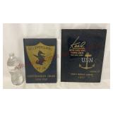 1950s USS Everglades & USN Keel Training Books