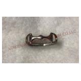 Jewelry - Sterling Silver Snaffle Bit Ring - Sz 7