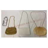 Walborg Evening Purses - Seed Beaded & Fabric