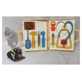 Vintage Fisher-Price Medical Kit & Wooden Skunk