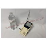 1980s Sony Watchman FD-270 Handheld B&W TV