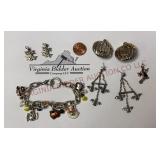 Halloween Jewelry - Charm Bracelet, Earrings, More