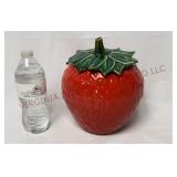 McCoy Pottery Strawberry Cookie Jar - Repaired