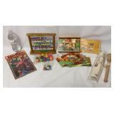 Vintage Toys - Cup & Ball Toy, Puzzles & More!!!