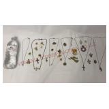 Religious Jewelry & Pins - Angels, Crosses & More!