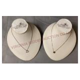 Jewelry - Sterling Silver Necklaces w Pendants