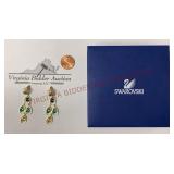 Swarovski Last Summer Chandelier Pierced Earrings