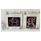 Easter Impressions 15" Lighted Chick & Bunny