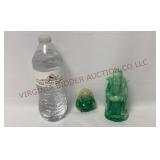 Buddha Pendant & Chinese God Luk Figurine