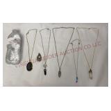 Jewelry - Geode & Crystal Pendant Necklaces