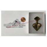 Vintage Tussie Mussie Posy Holder Pin - Italy