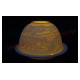 Bernardaud Limoges Lithophane Votive Fairy Lamp