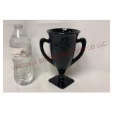 LE Smith Black Amethyst Dancing Nymphs Vase