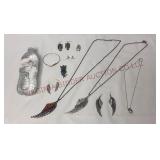 Jewelry - Owl & Feather Earrings, Necklaces & More