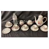 Mitterteich Bavaria German Demitasse Tea Set
