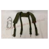 Vietnam Era Canvas Suspenders
