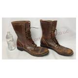 1950s Military Jump / Combat Boots - Size 15-1/2