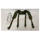 Vietnam Era Canvas Suspenders