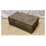 WWI US Army Air Corps Military Trunk / Foot Locker