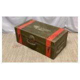 WWII QMC Army Quartermaster Corps Footlocker