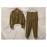 1950s Army Admin & Tech Ike Jacket & Trousers