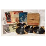 Vintage Antique Sheet Music, 78 RPM Victor Records