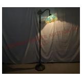 Tiffany Style Dragonfly Floor Lamp - 5' 4' Tall