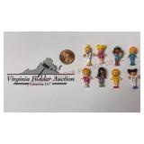 Polly Pocket Mini Figures - 8