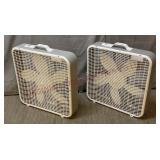 Aerospeed Box Fans - Both Power On