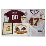 Redskins Football - Jerseys, Towel & Cartoon