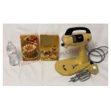 Vintage Cookbooks & Hamilton Beach Stand Mixer