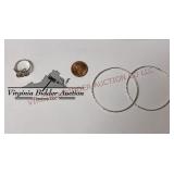 Jewelry - Sterling Silver RIng & Earrings - 4.7g