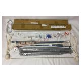 Window Curtain Rods & Tie Backs