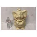 1940s Walt Disney Dumbo Turnabout Cookie Jar