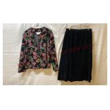 Vintage 1980s Blair Boutique Blazer & Skirt Set