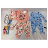 Sunny Piggy, Nike Baby Clothes, Pacifier Clips NEW