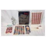 '93 Stamp Book, Elvis, Marilyn, Rock & Roll Stamps