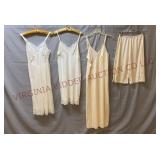 Vintage Ladies Undergarments - Slips & Pettipants