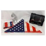 River Road Motorcycle Bag & Flag Handkerchiefs