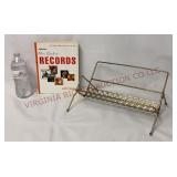 Vintage Vinyl Record Price Guide & Stand / Holder