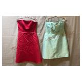 Scott McClintock & Alfred Sung Strapless Dresses