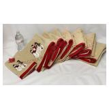 Snowman Gathering Bath & Hand Towels